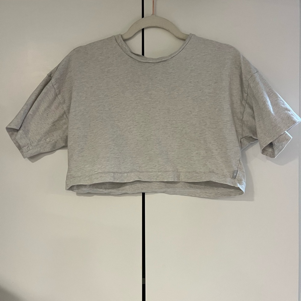TNA Light Gray Women's Crop Top
